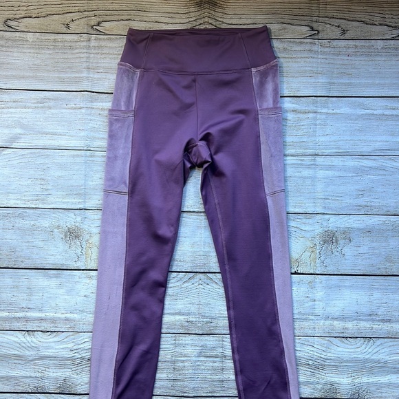 PINK Victoria's Secret Pants - 💗 Victoria’s Secret PINK HighWaist legging velvet sides